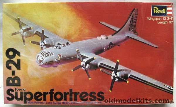 Revell 1/315 Boeing B-29 Superfortress Bomber - 'Dauntless Dotty', H159-200 plastic model kit